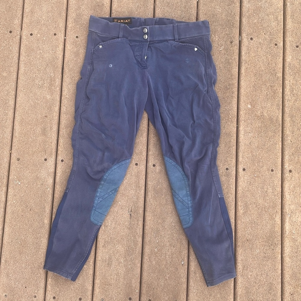Ariat Heritage Navy Riding Breeches - Size 30R